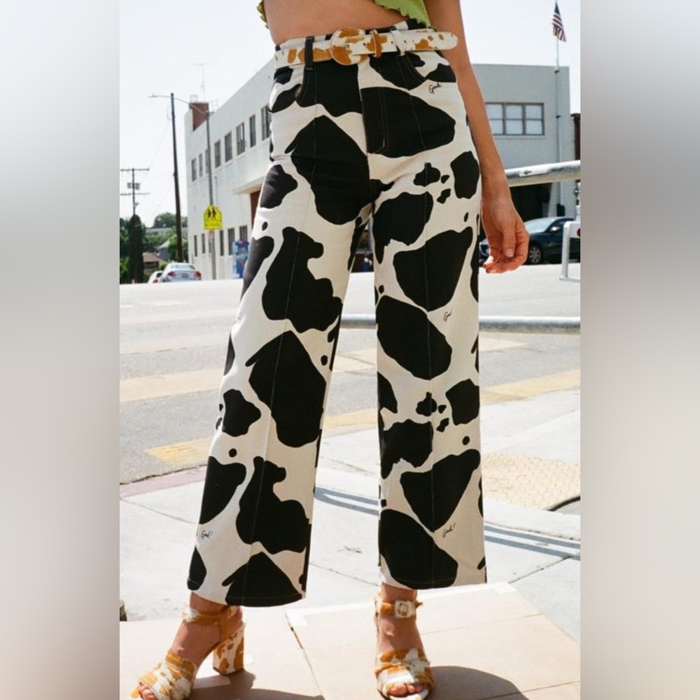 Lisa Says Gah! Print Pants